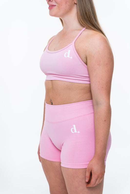 PINK OG SCRUNCH SHORTS