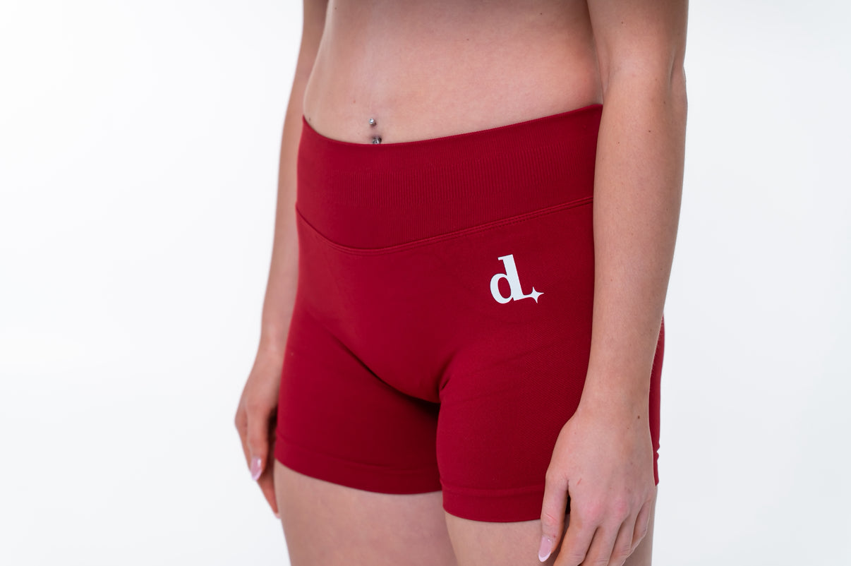 RED OG SCRUNCH SHORTS