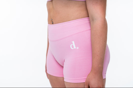 PINK OG SCRUNCH SHORTS