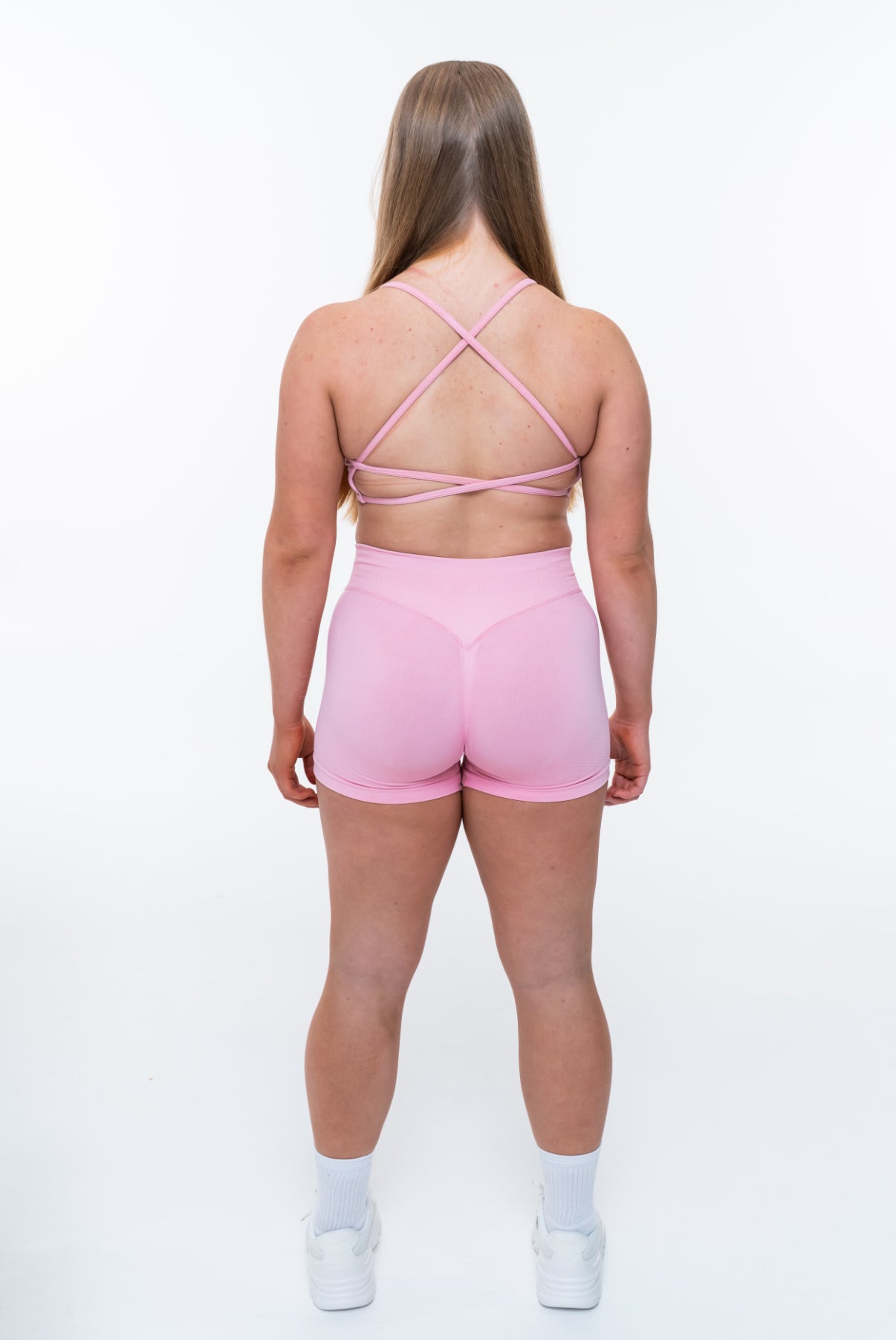 PINK OG SCRUNCH SHORTS