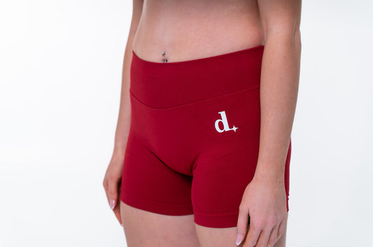 RED OG SCRUNCH SHORTS